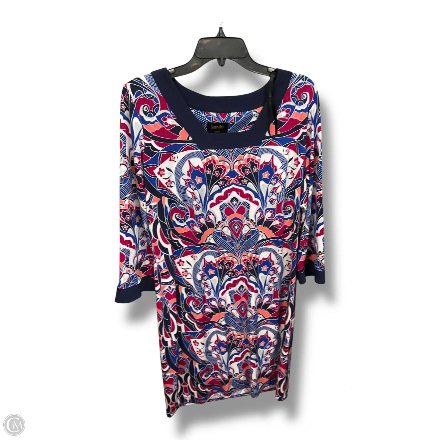 Dress Casual Midi By Laundry In Multi-colored, Size: M