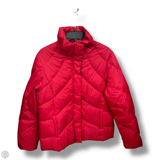 Coat Puffer & Quilted By Tommy Hilfiger In Red, Size: Xl