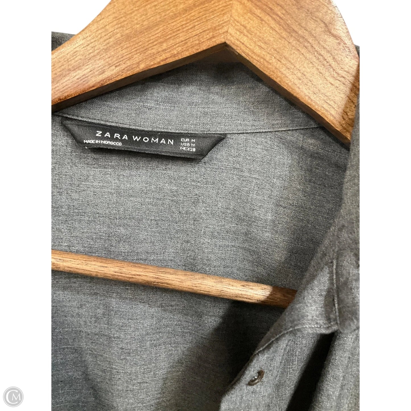 Jumpsuit By Zara Women In Grey, Size: M