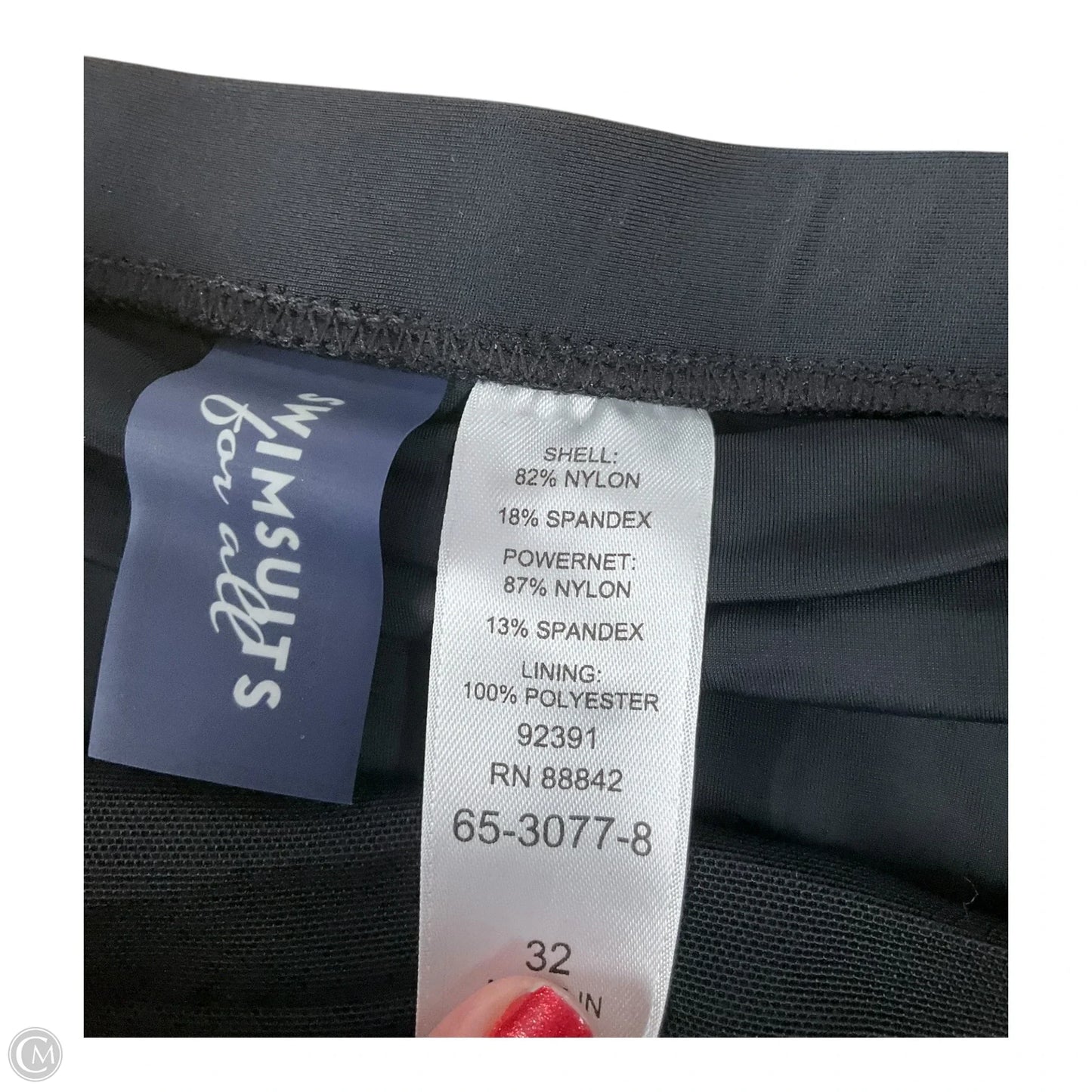 Swimsuit Bottom By Cmc In Black, Size: 4x