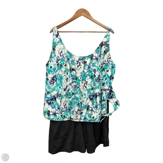 Swimsuit By Cmc In Blue, Size: 4x