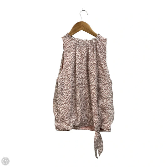 Blouse Sleeveless By Sienna Sky In Mauve, Size: S