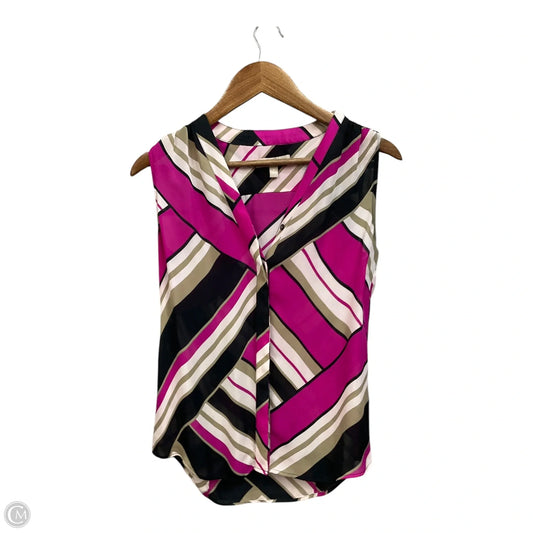 Blouse Sleeveless By Banana Republic In Pink, Size: S