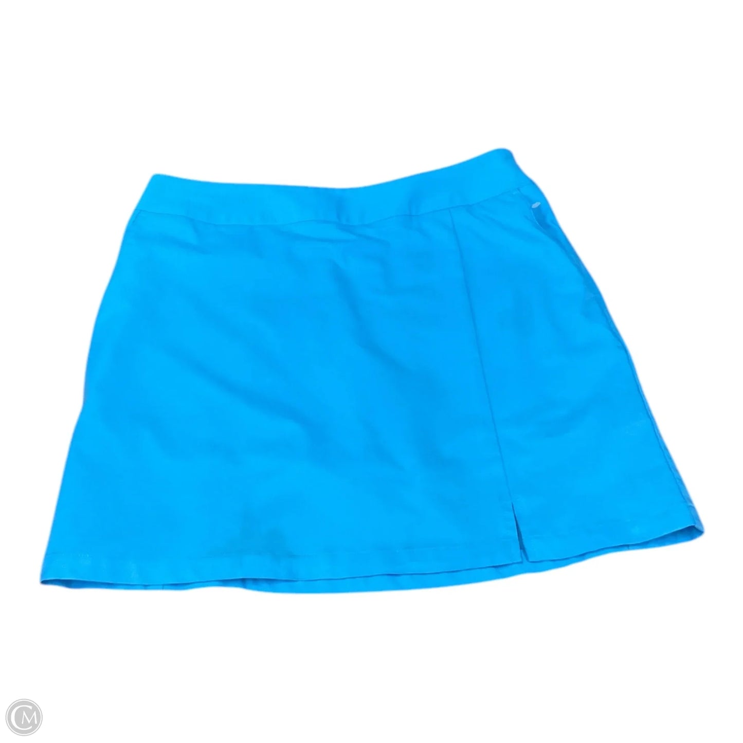 Athletic Skort By Adidas In Blue, Size: S