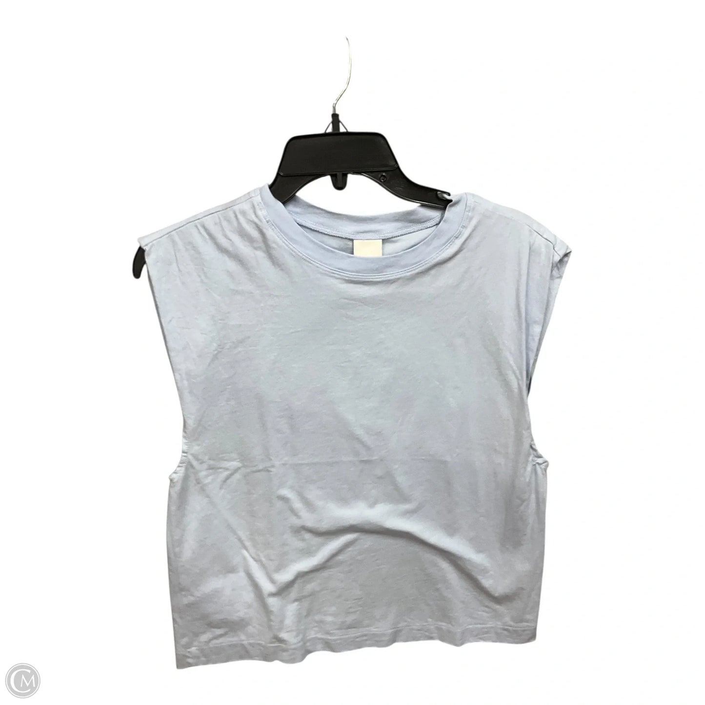 Top Sleeveless Basic By H&m In Blue, Size: S