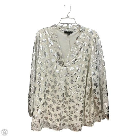 Top Long Sleeve By Lane Bryant In Floral Print, Size: 3x