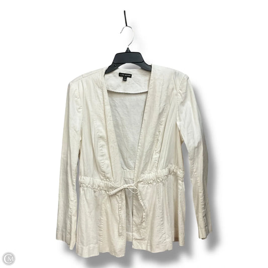 Jacket Other By Lane Bryant In Cream, Size: 1x