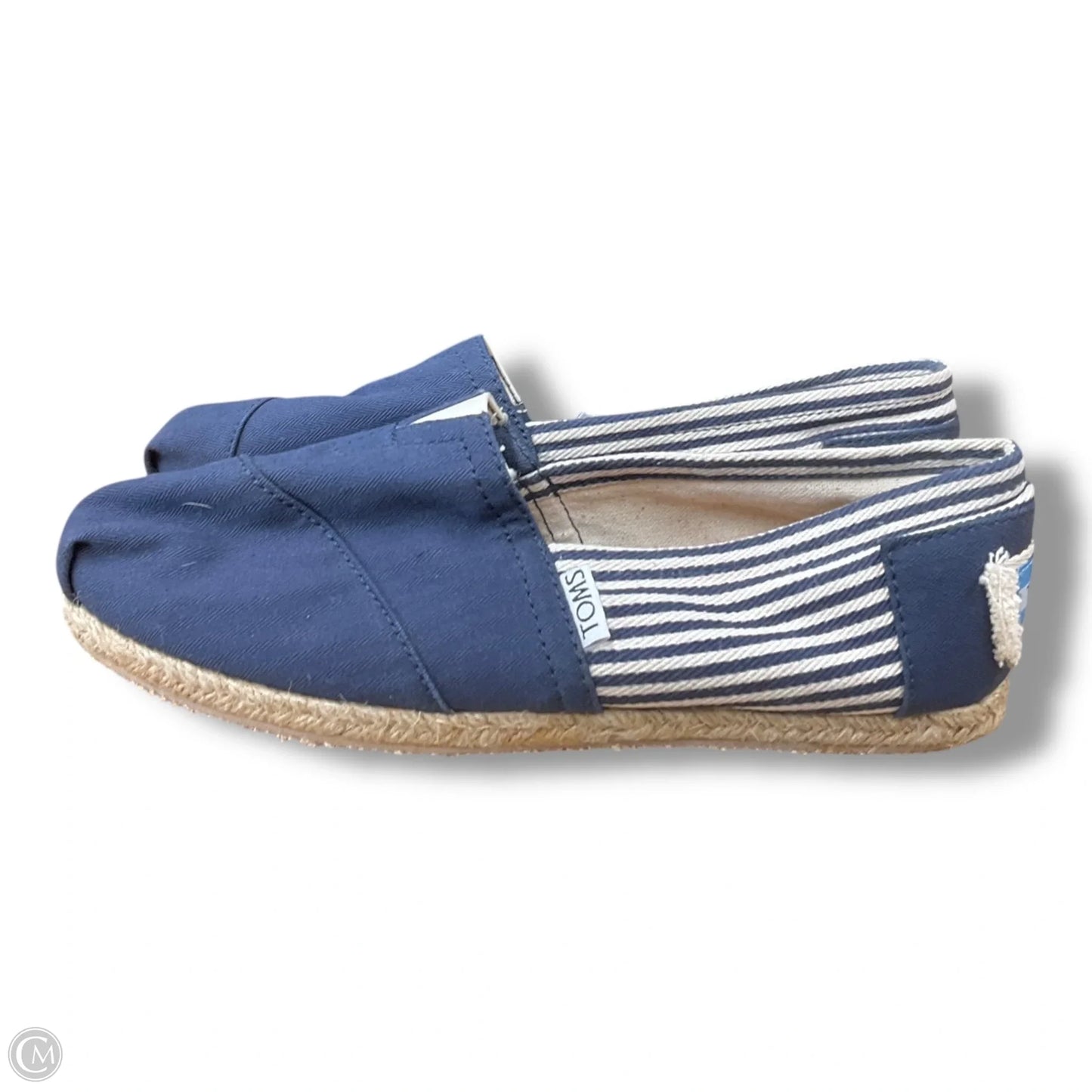 Shoes Flats By Toms In Blue, Size: 8.5