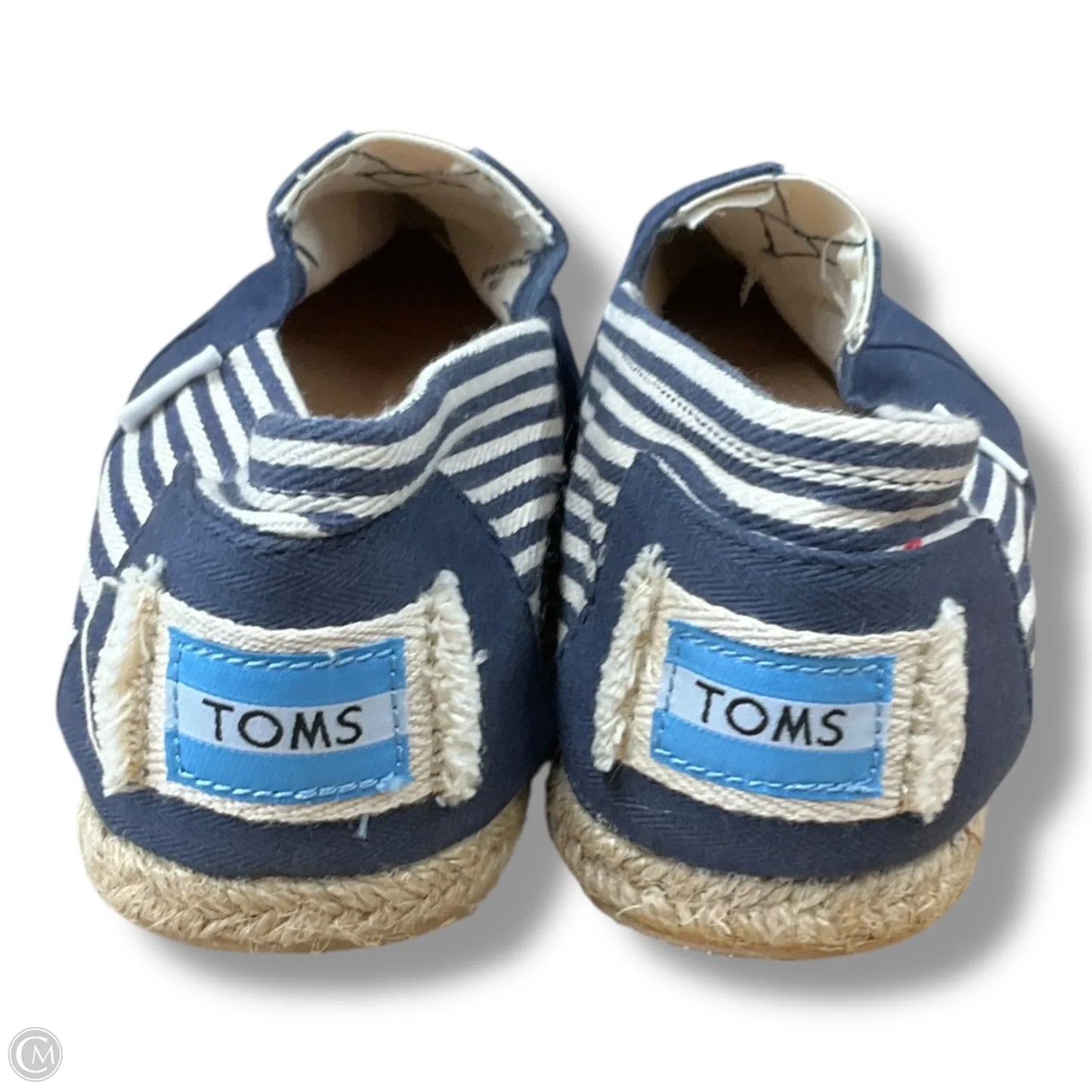 Shoes Flats By Toms In Blue, Size: 8.5