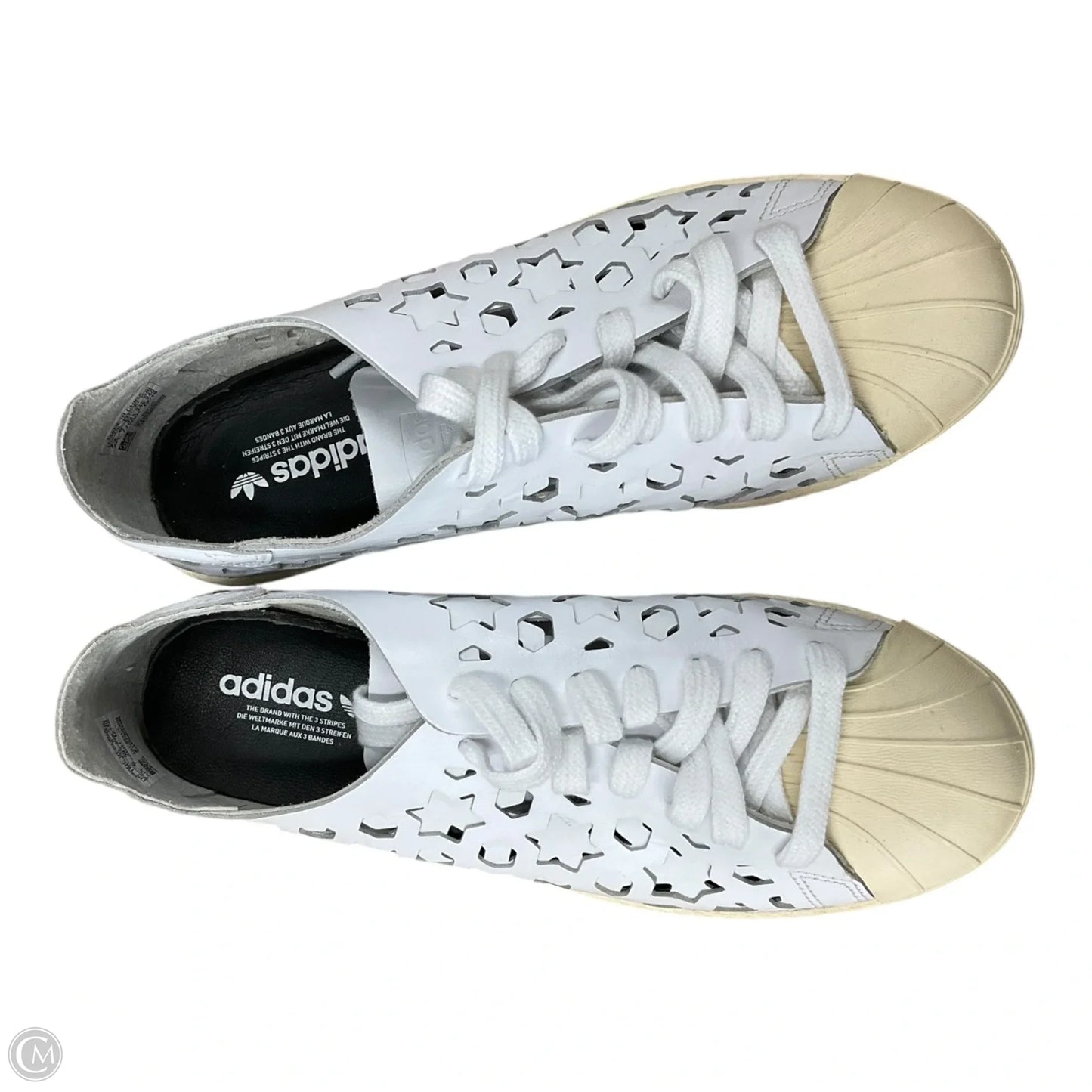 Shoes Sneakers By Adidas In White, Size: 7.5