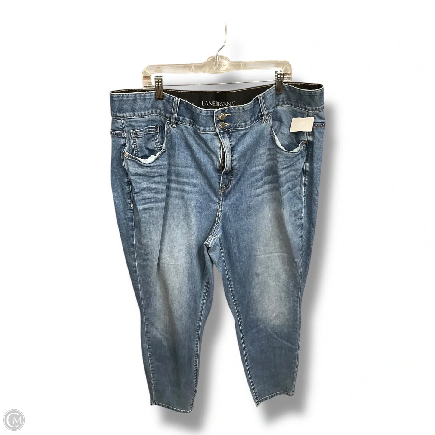 Jeans Skinny By Lane Bryant In Blue Denim, Size: 4x