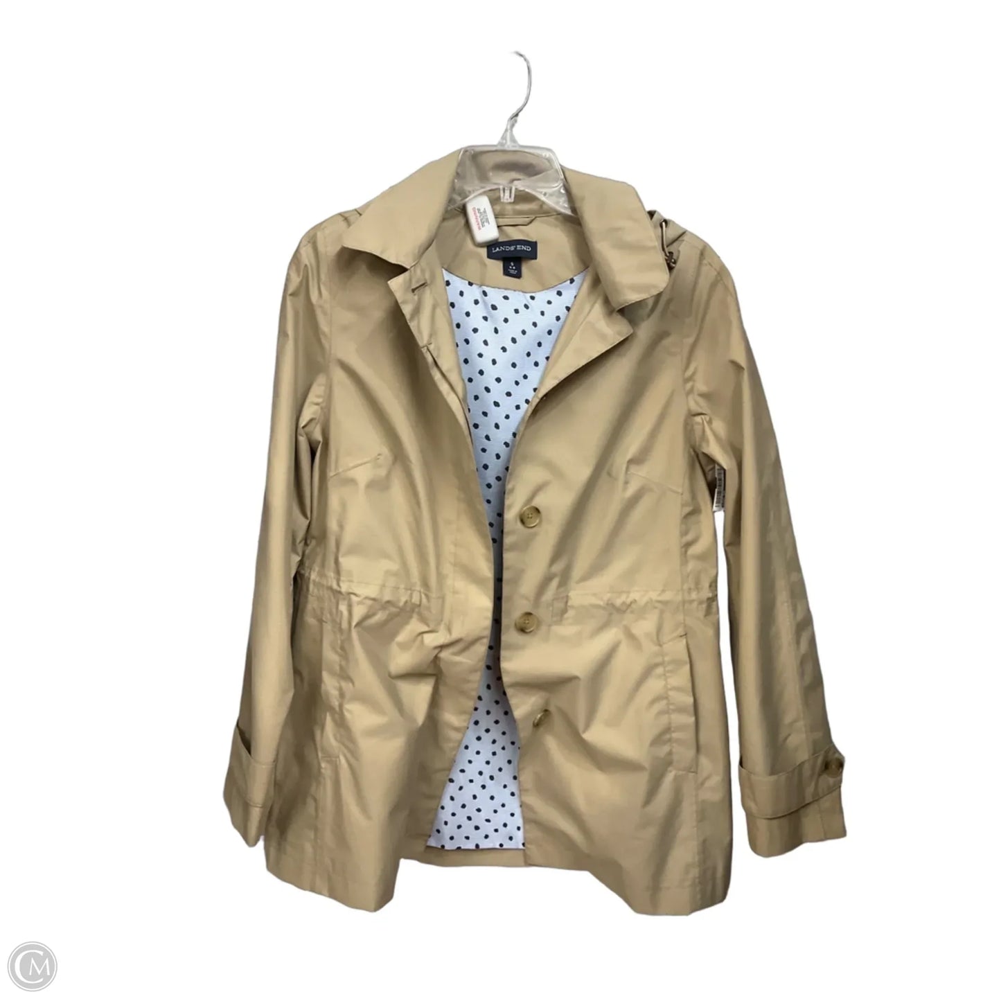 Jacket Other By Lands End In Beige, Size: S