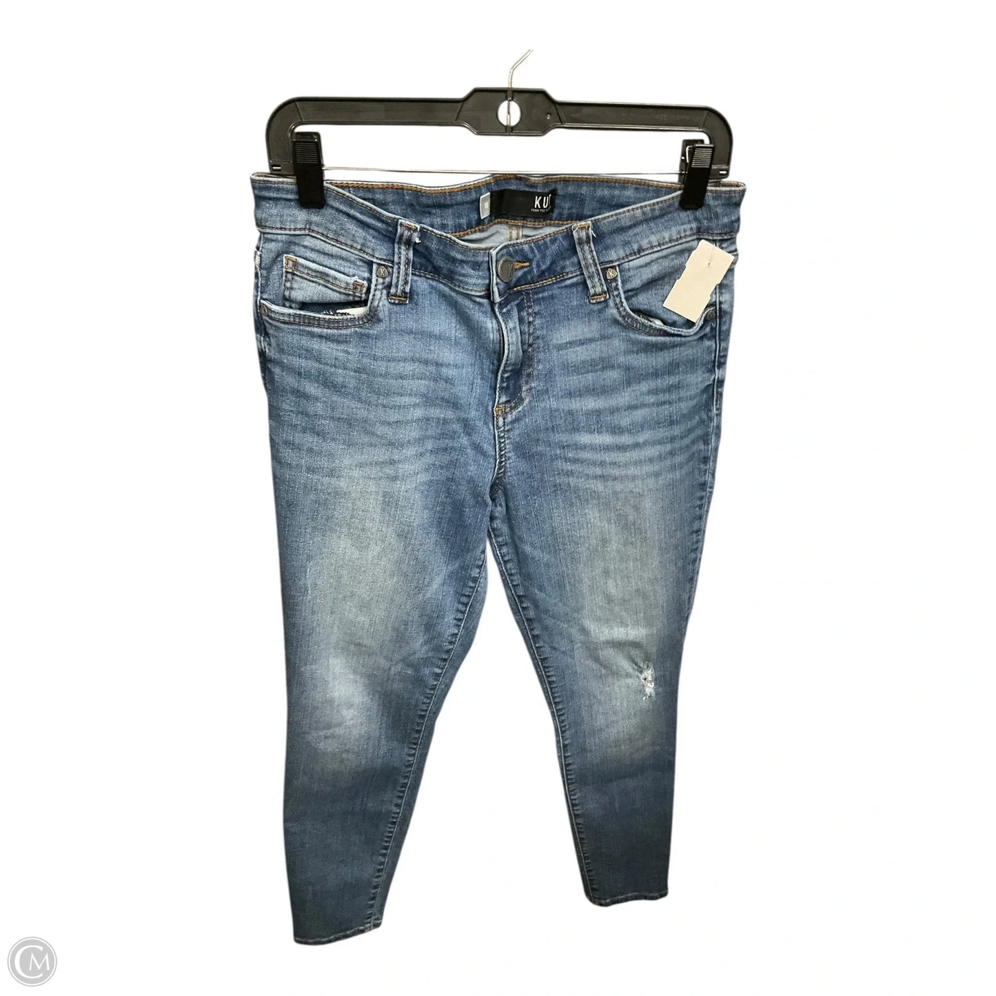 Jeans Skinny By Kut In Blue Denim, Size: 10