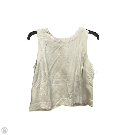 Top Sleeveless Basic By Loft In Taupe, Size: S