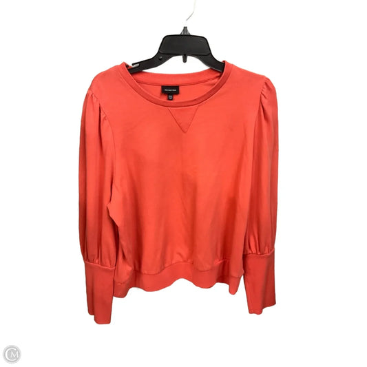 Sweatshirt Crewneck By Who What Wear In Peach, Size: Xxl
