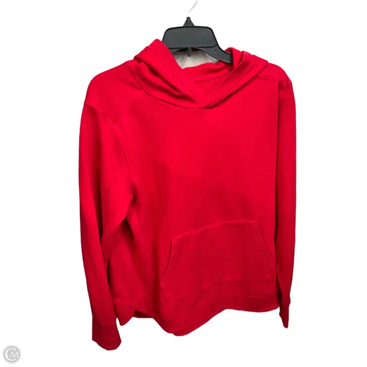 Sweatshirt Hoodie By Tek Gear In Red, Size: Xl