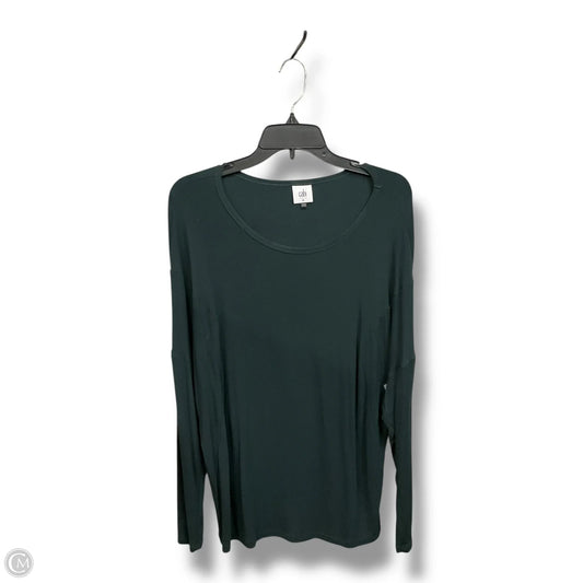 Top Long Sleeve By Cabi In Green, Size: M
