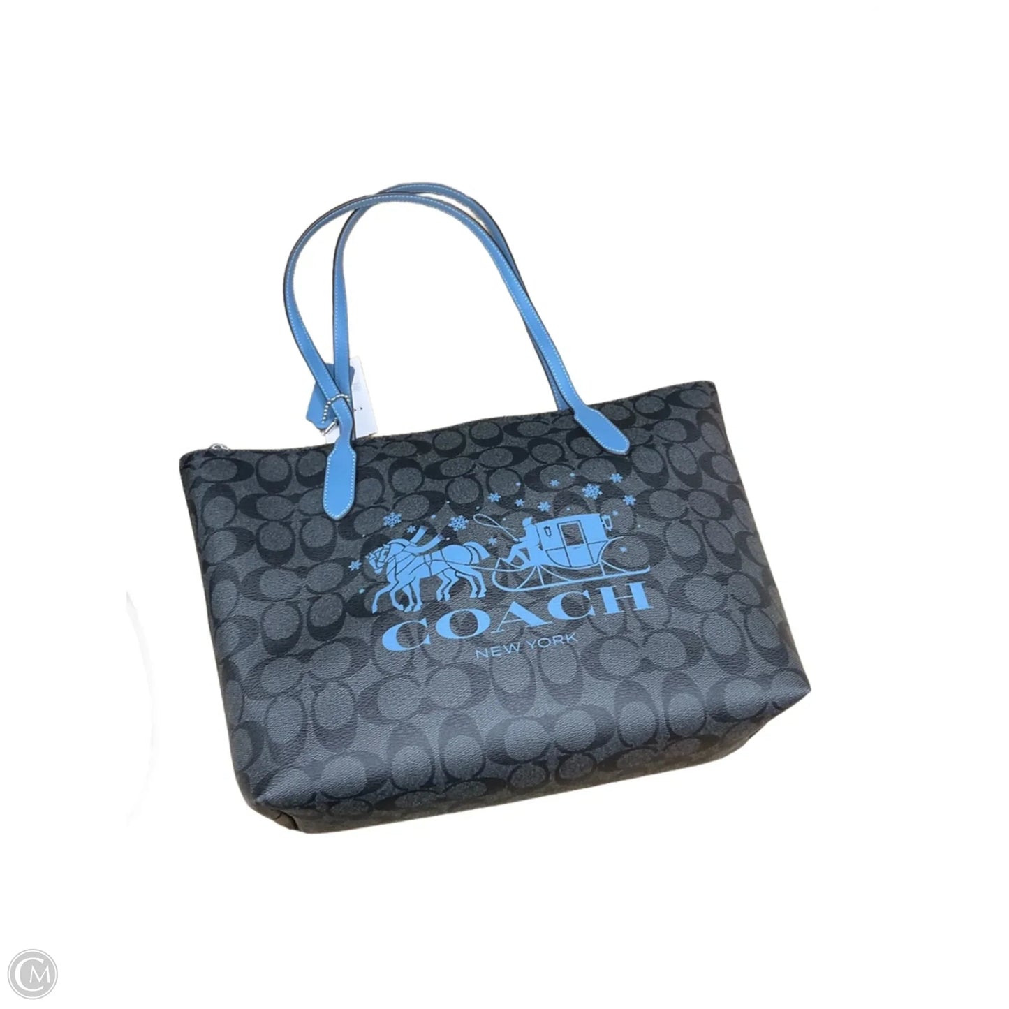 Tote Designer By Coach, Size: Medium