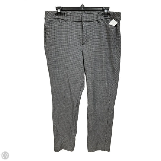 Pants Leggings By Old Navy In Black & Grey, Size: 14
