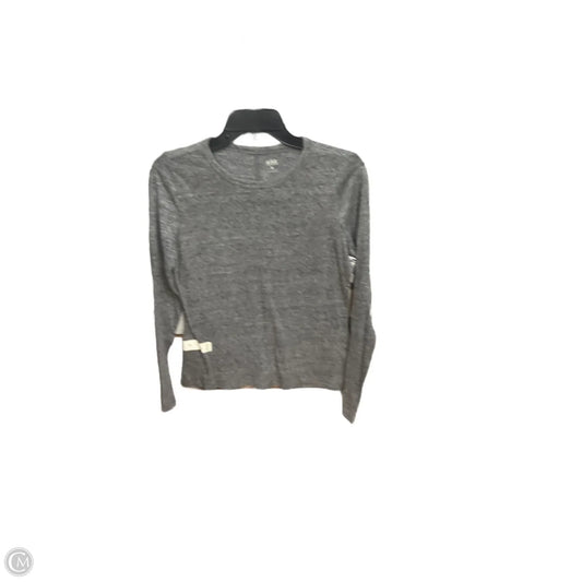 Top Long Sleeve Basic By Ana In Grey, Size: Xs