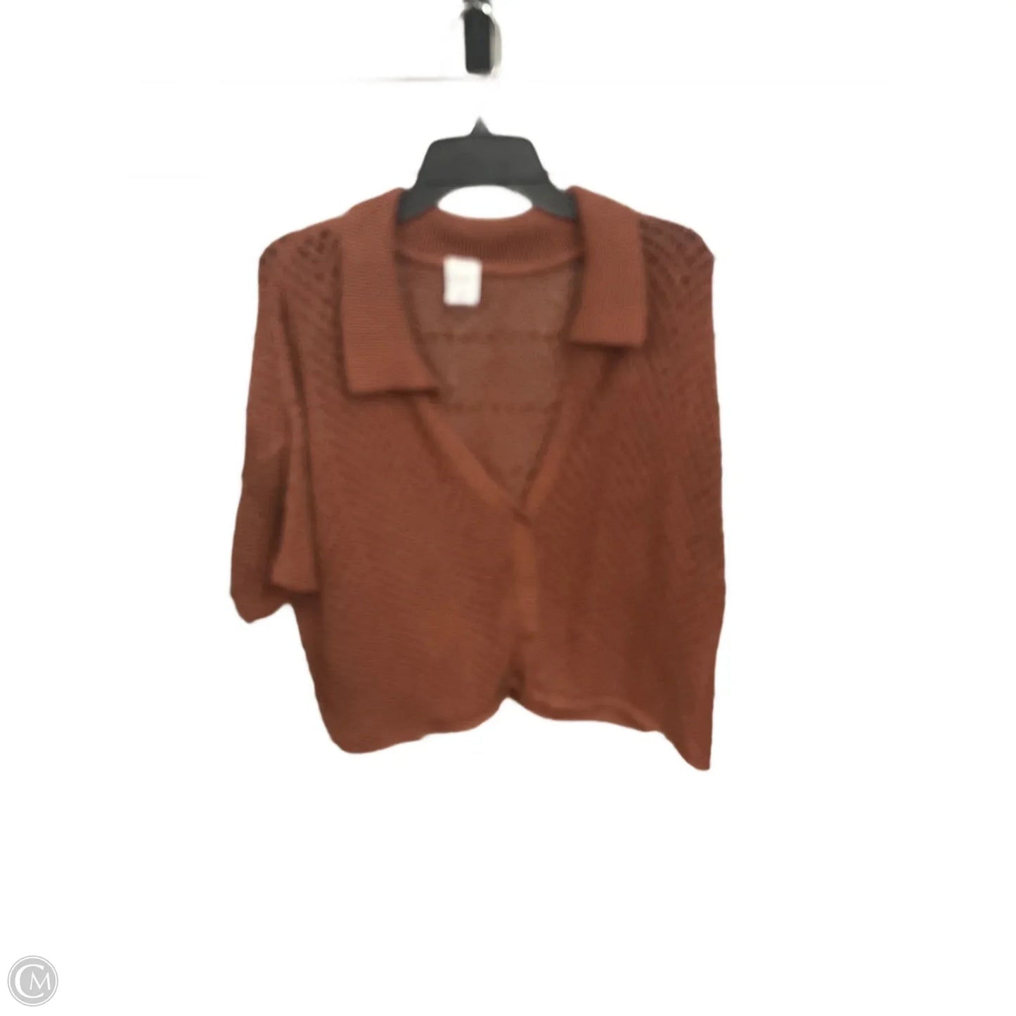 Cardigan By Wild Fable In Brown, Size: Xxl