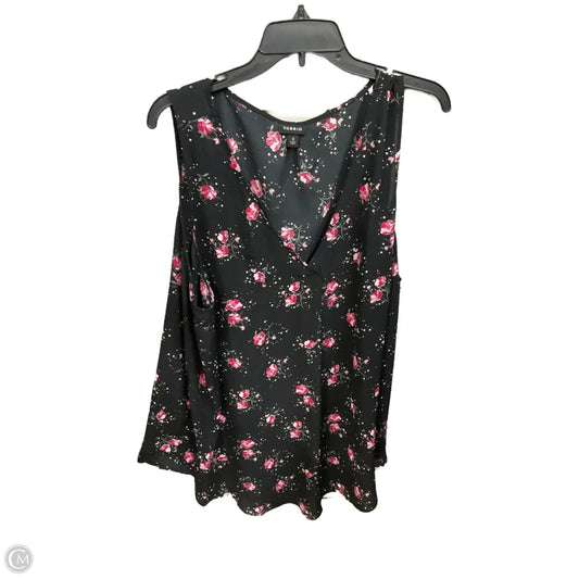 Top Sleeveless Basic By Torrid In Black, Size: 3x