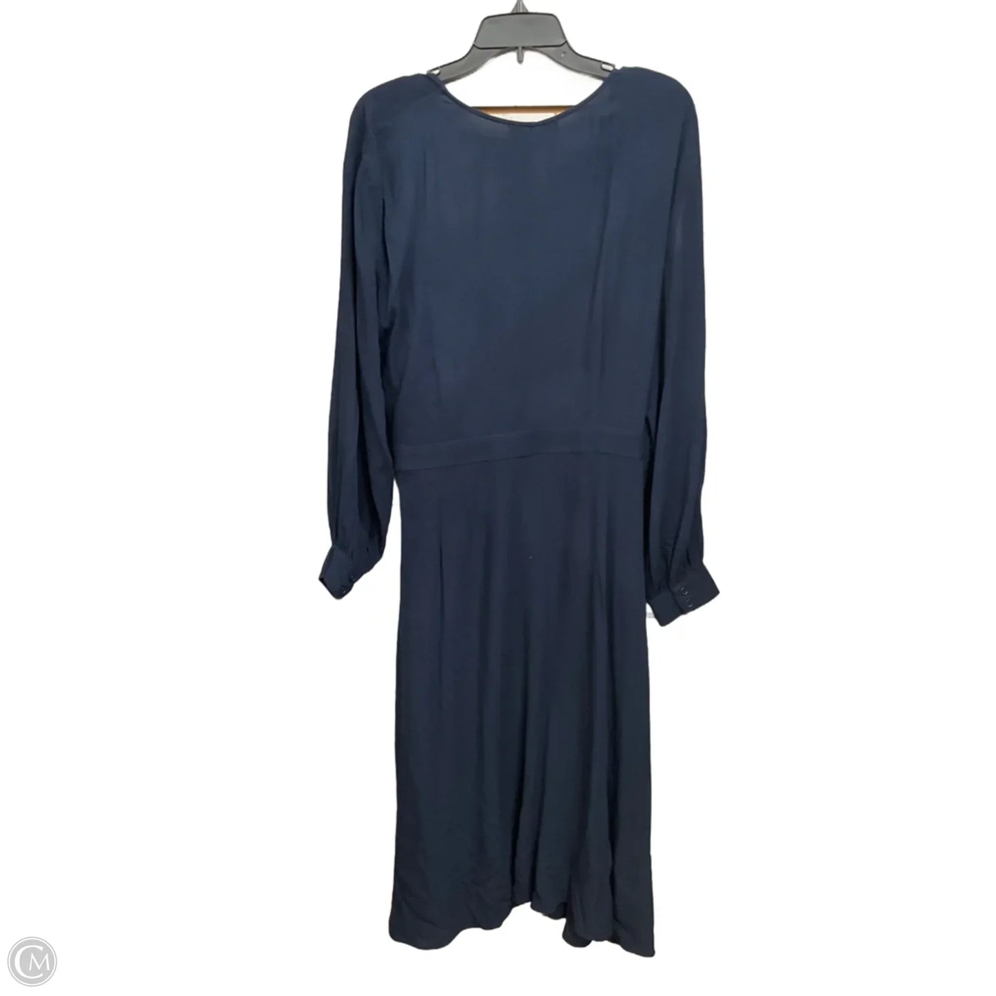 Dress Casual Midi By Eloquii In Navy, Size: Xxl