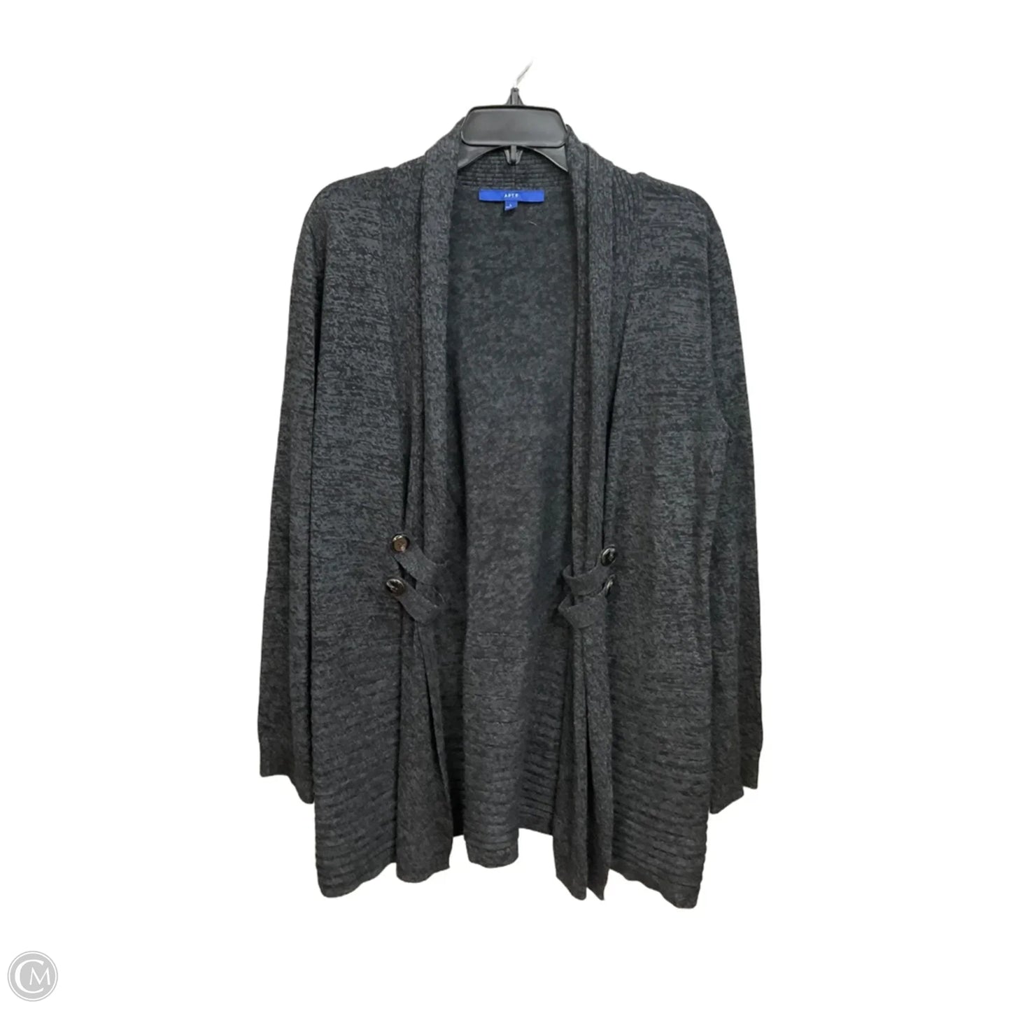 Cardigan By Apt 9 In Black, Size: L