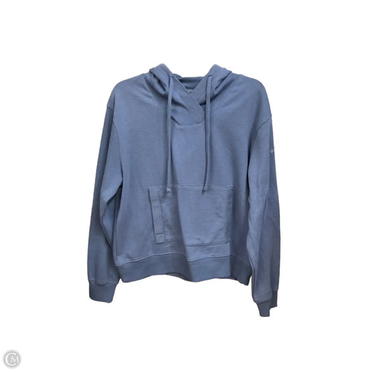 Sweatshirt Hoodie By Columbia In Blue, Size: L