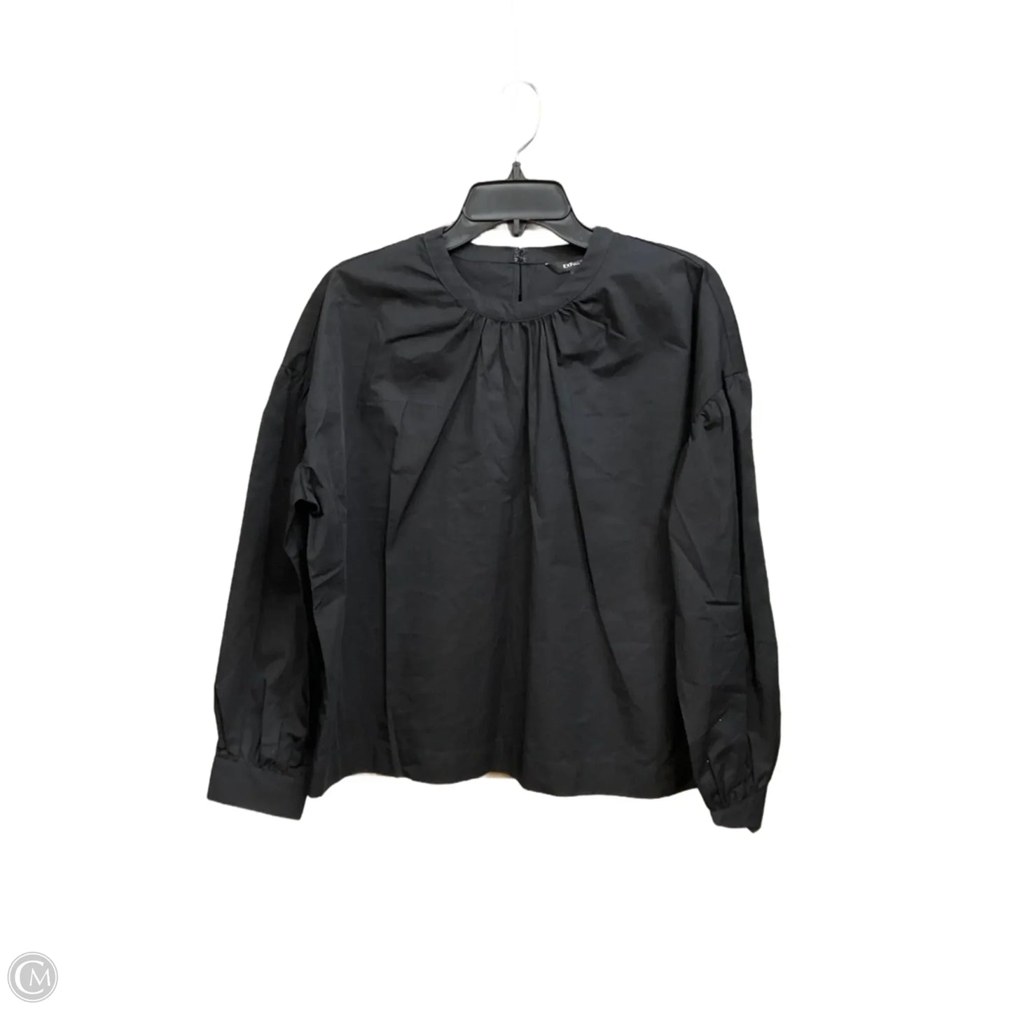 Top Long Sleeve Basic By Express In Black, Size: M