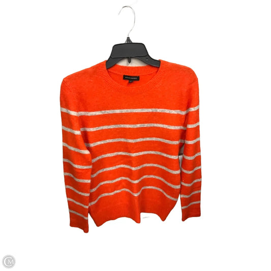 Top Long Sleeve By Banana Republic In Orange, Size: Xs