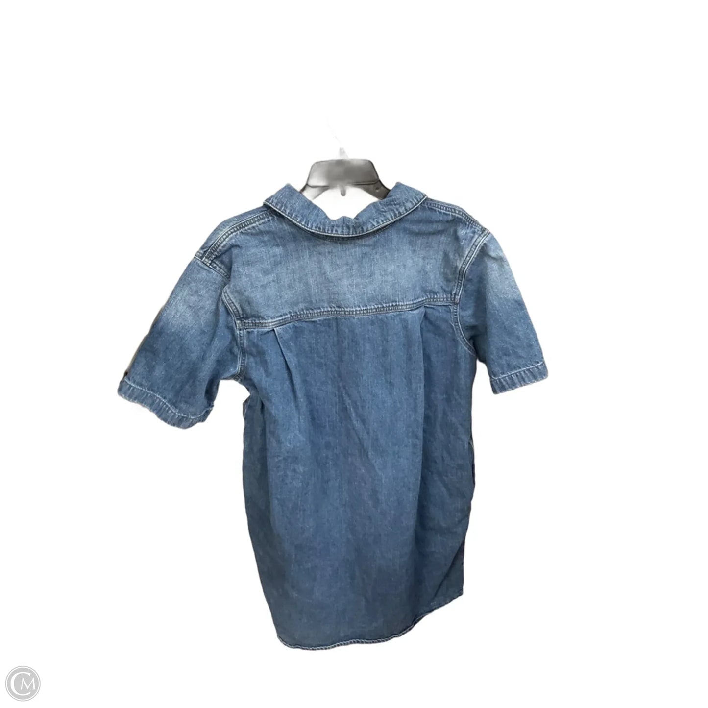 Dress Casual Midi By Universal Thread In Blue Denim, Size: Xl