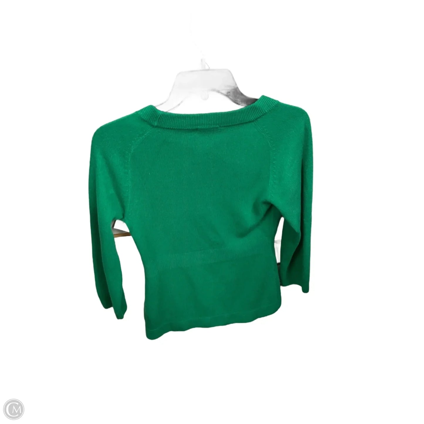 Cardigan By H&m In Green, Size: Xs