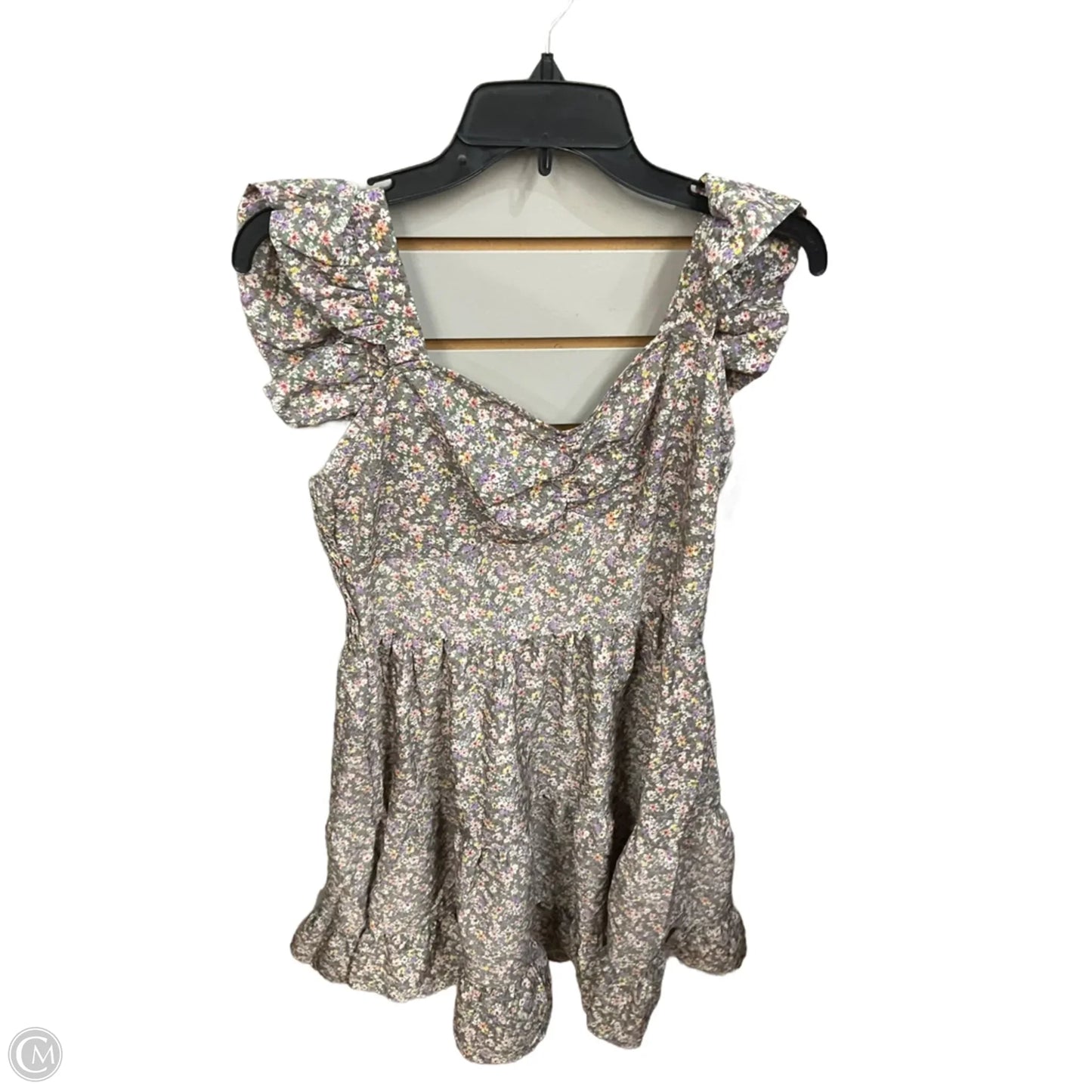 Dress Casual Midi By Prettygarden In Floral Print, Size: L