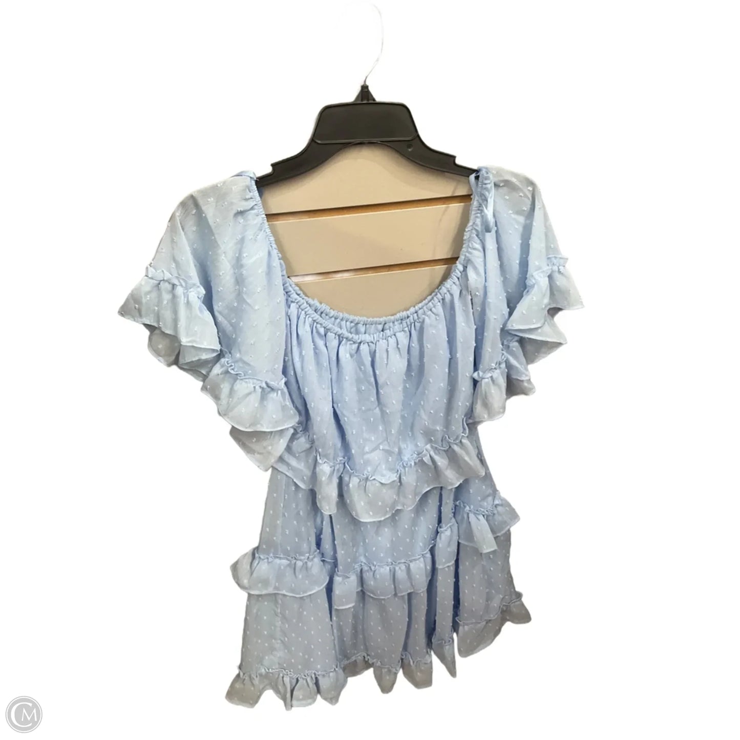 Dress Casual Short By Loveriche In Blue, Size: M