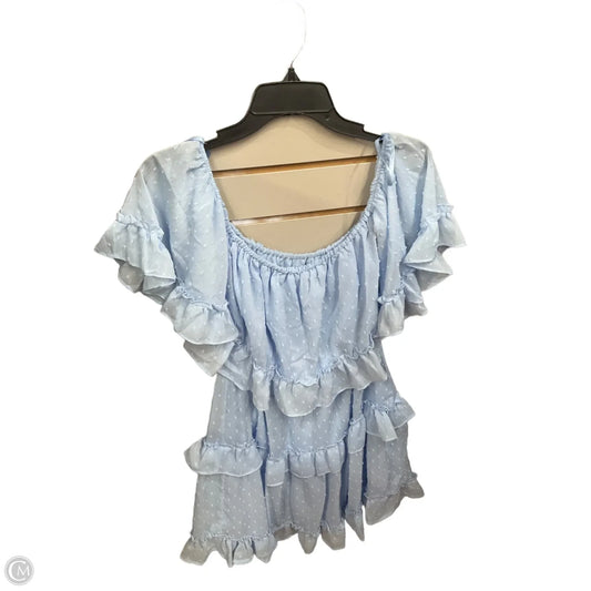 Dress Casual Short By Loveriche In Blue, Size: M