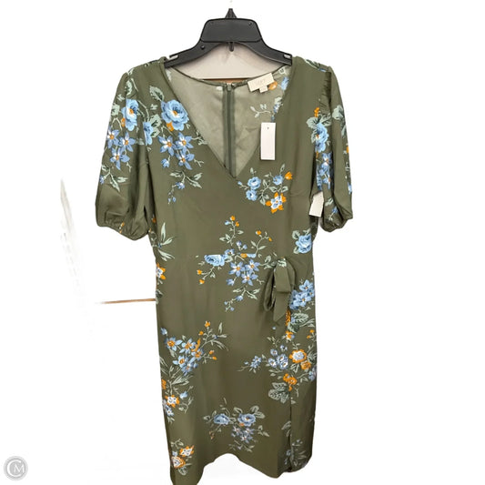 Dress Casual Maxi By Loft In Green, Size: M