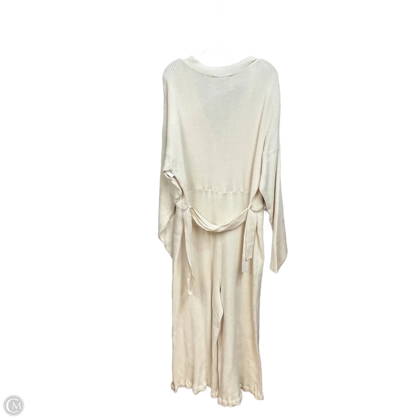 Jumpsuit By Eloquii In Cream, Size: 4x