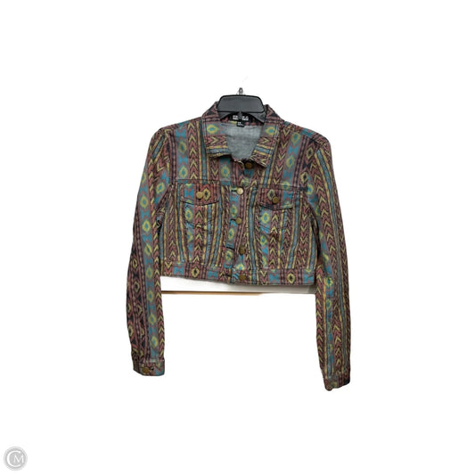 Jacket Denim By Forever 21 In Multi-colored, Size: M