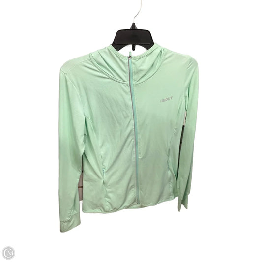 Athletic Jacket By Clothes Mentor In Green, Size: M