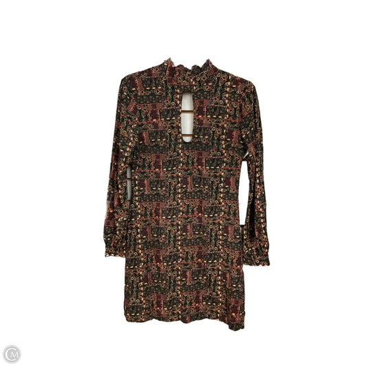 Dress Casual Short By Earthbound In Multi-colored, Size: M