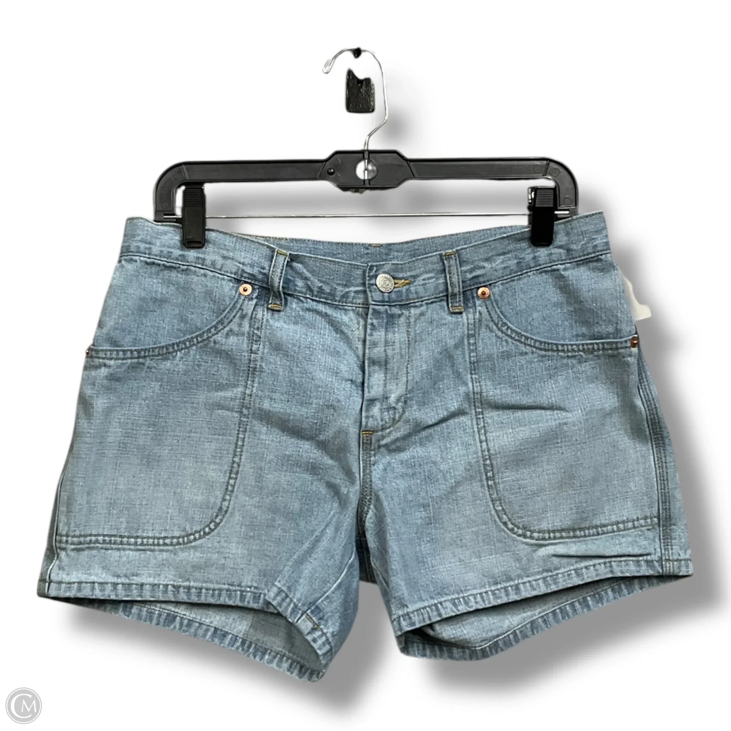 Shorts By Ralph Lauren In Blue Denim, Size: 8