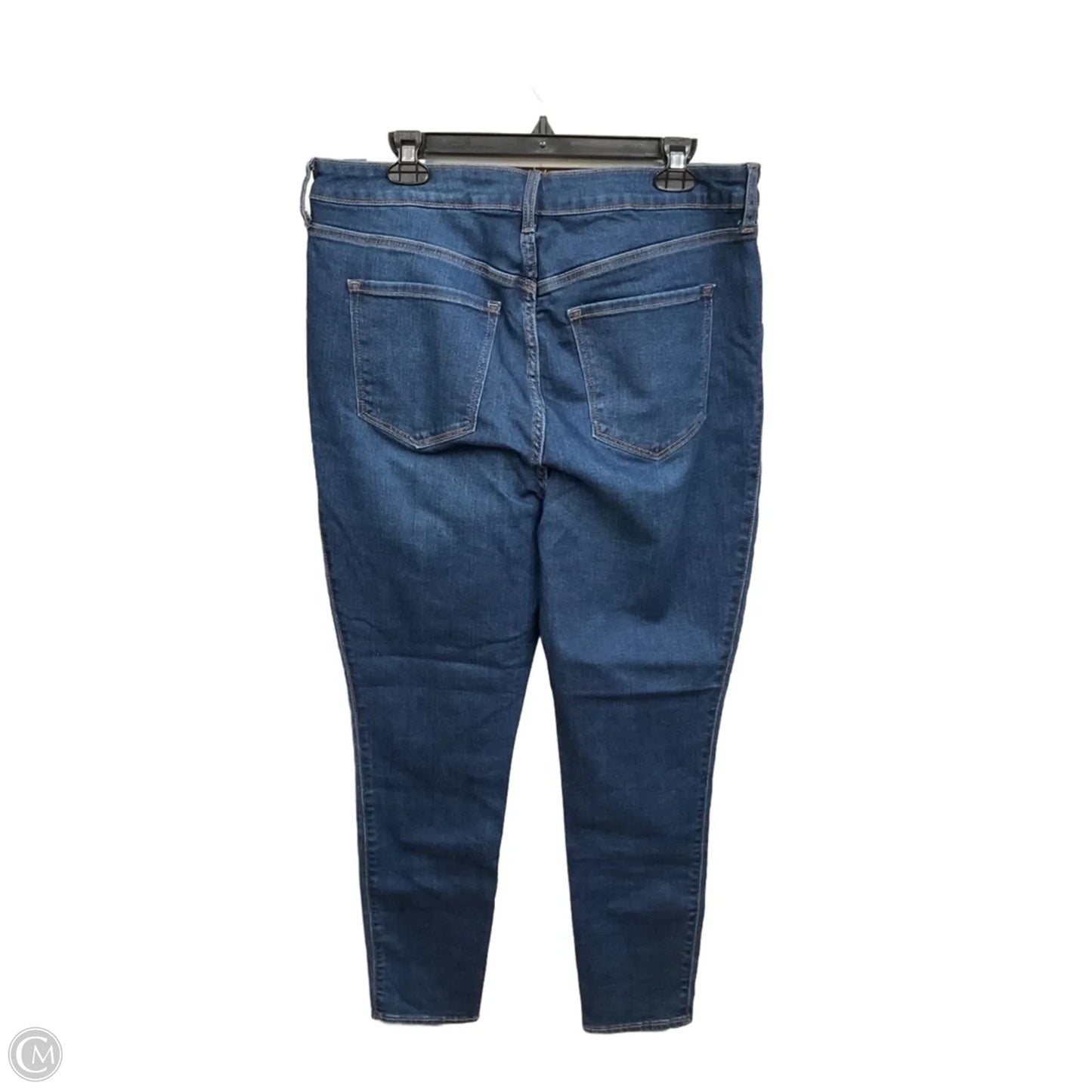 Jeans Skinny By Old Navy In Blue Denim, Size: 16