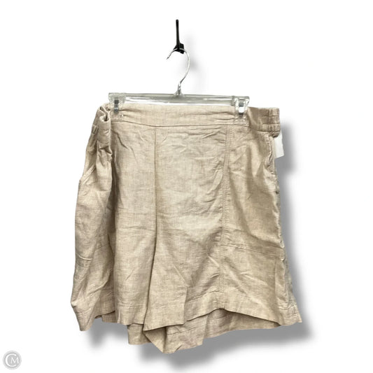 Shorts By Lane Bryant In Tan & White, Size: 2x