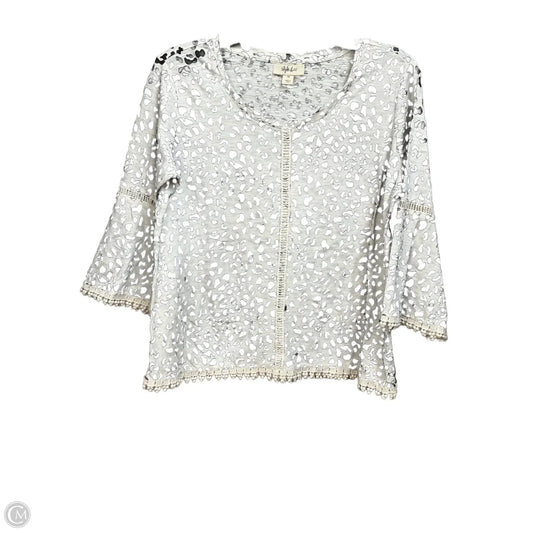 Top 3/4 Sleeve By Style And Company In Animal Print, Size: Sp