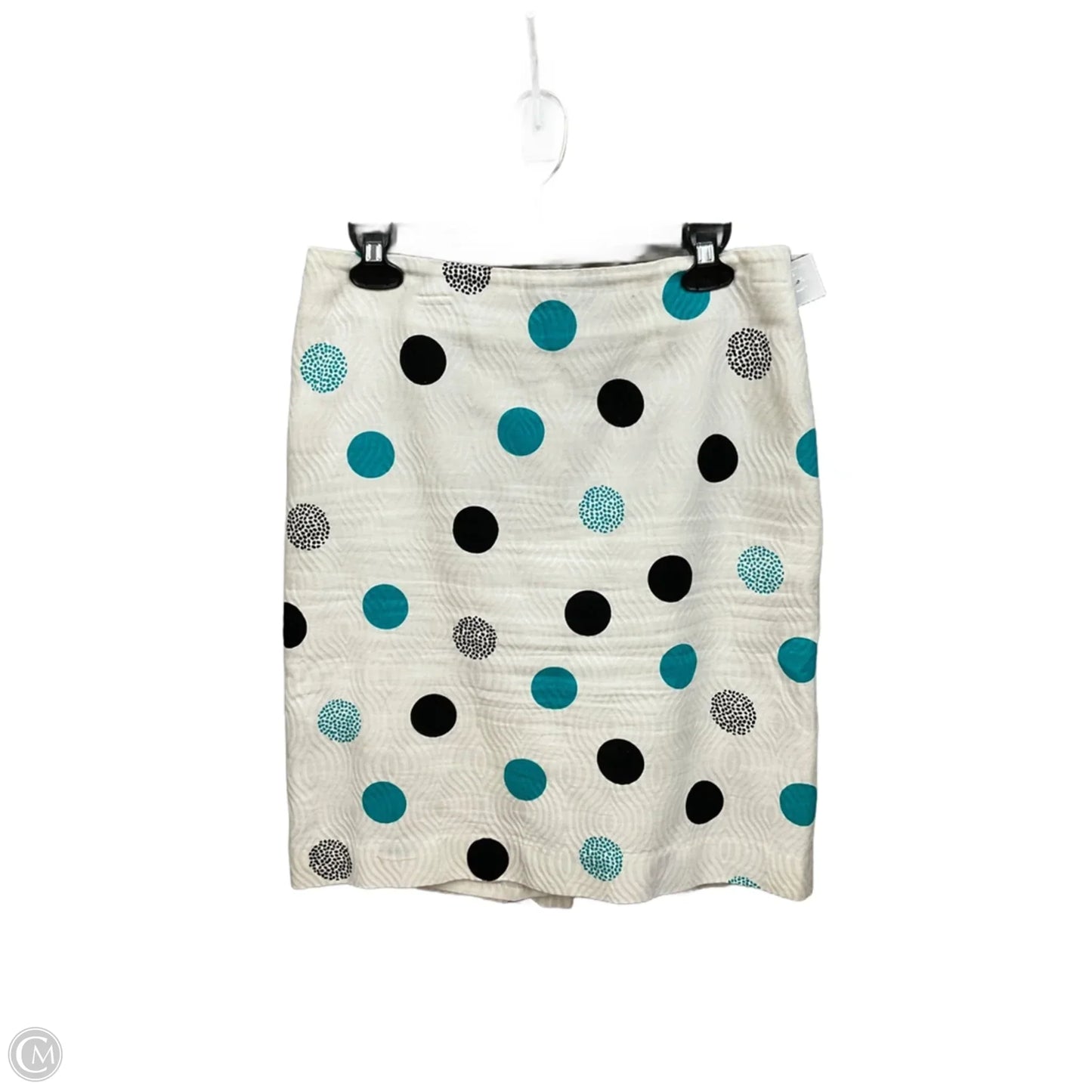 Skirt Midi By Talbots In Polkadot Pattern, Size: 8p