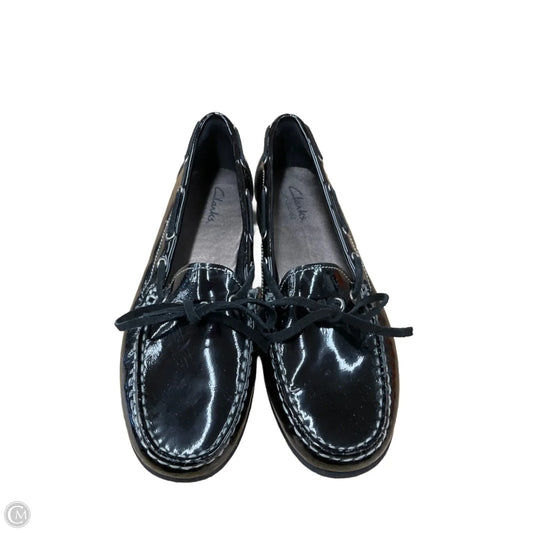 Shoes Flats By Clarks In Black, Size: 7