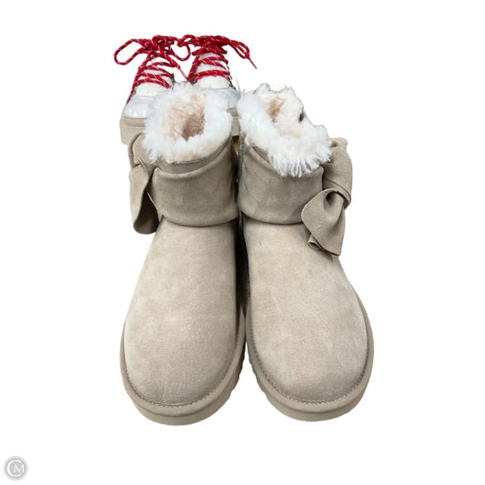 Boots Designer By Ugg In Beige, Size: 8
