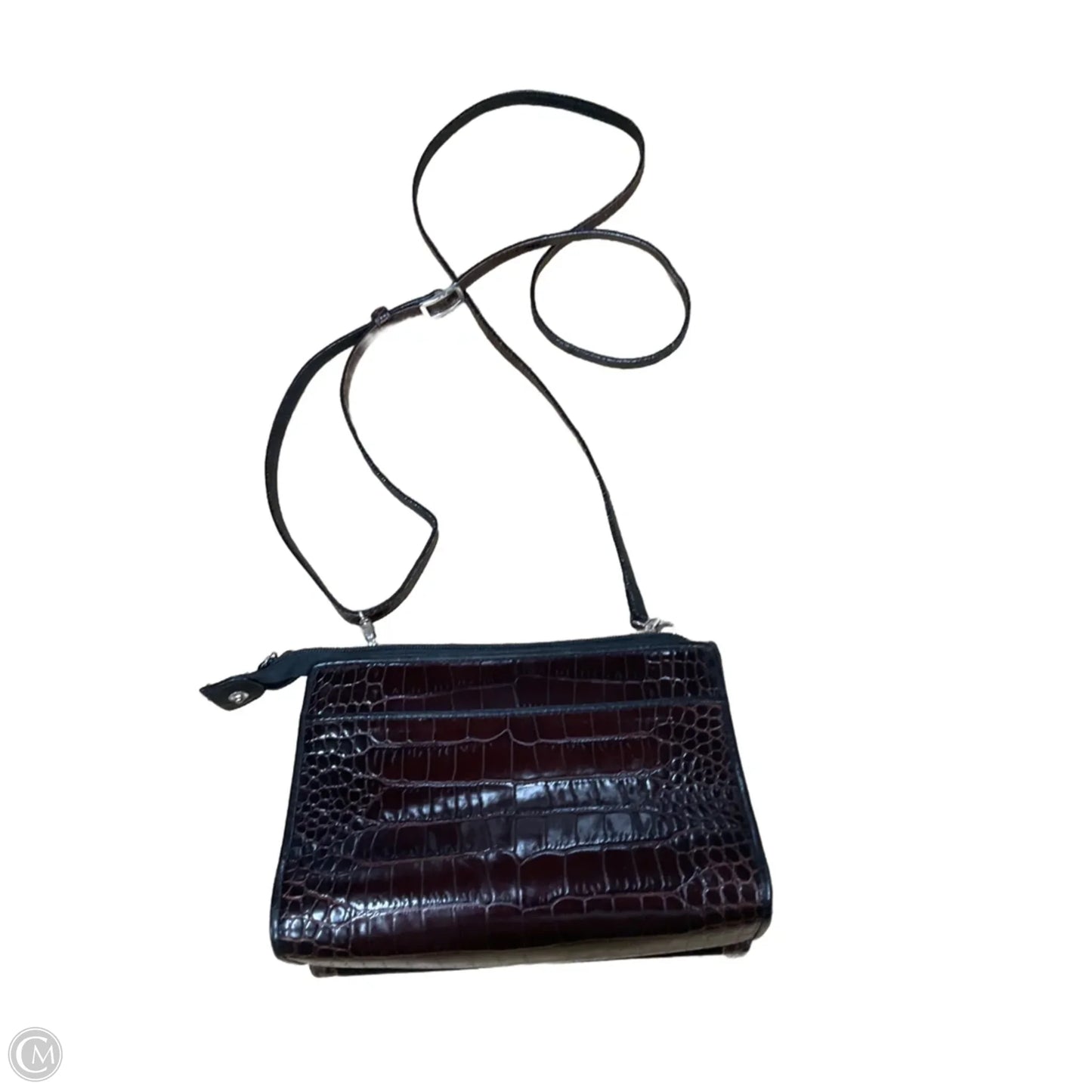 Crossbody Leather By Brighton, Size: Medium