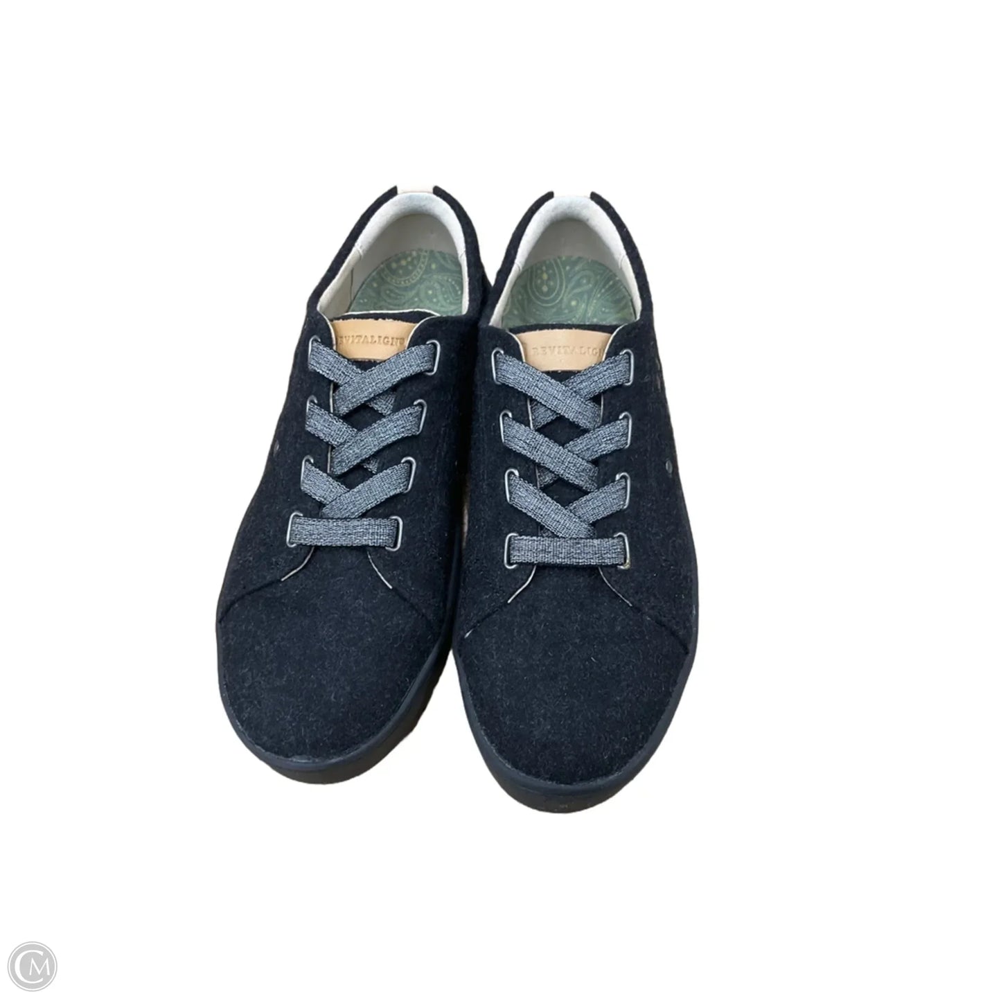 Shoes Flats By Clothes Mentor In Black, Size: 7.5